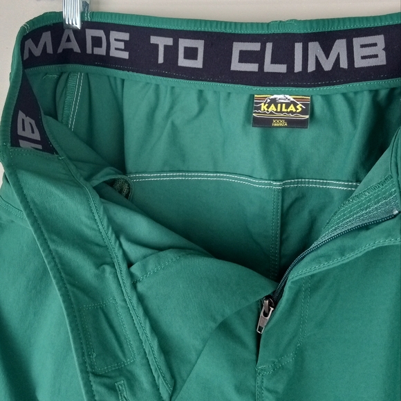 NWOT KAILAS 9-A Classic Rock Climbing Multi-functional Quick Dry Pants Sz. XXXL - Picture 9 of 14